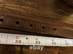 Large Alexander Kalifano Sterling Silver Belt Buckle Horsehair 38-391.25.75