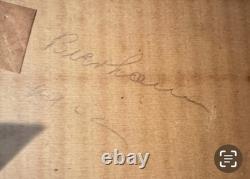 Large Antique Blue bonnets Landscape Painting Julian Onderdonk Style