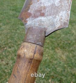 Large Antique Buffalo Skinning Butchering Camp Knife Fur Trade Indian War Era
