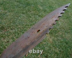 Large Antique Buffalo Skinning Butchering Camp Knife Fur Trade Indian War Era