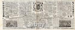 Large Antique Print-GENEALOGY-ROYAL-BRUNSWICK-LUNEBOURG-HANOVER-Chatelain-1732