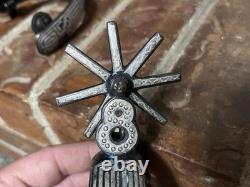 Large Antique Unused Mexican Charro Spurs
