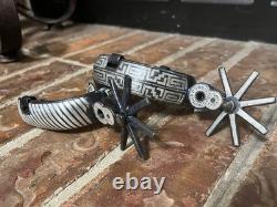 Large Antique Unused Mexican Charro Spurs