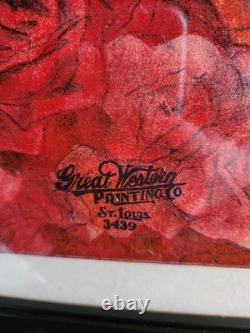 Large Framed Antique Original Magic Poster (Great Western Printing Company)