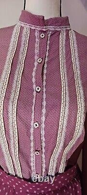 Large Gunne Sax jacket Skirt Shirt Dress Set Boho cottagecore Peasant Western