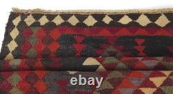 Large Hand Woven Rug 55 x 114 Southwest Americana Pattern