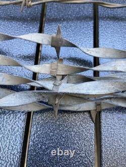 Large Lot of Barbed Wire Antique Collectible 18 Inch Strands