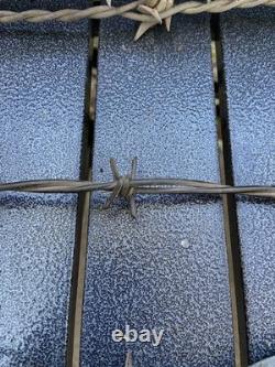 Large Lot of Barbed Wire Antique Collectible 18 Inch Strands