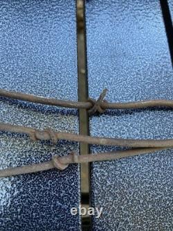 Large Lot of Barbed Wire Antique Collectible 18 Inch Strands