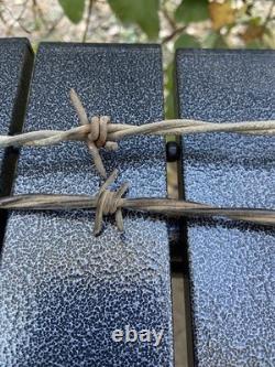 Large Lot of Barbed Wire Antique Collectible 18 Inch Strands