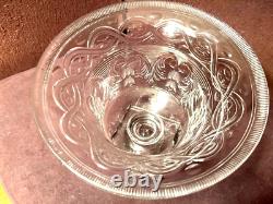 Large OOAK Wonderful Antique Cut Glass Footed Center Table Urn