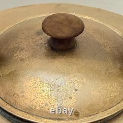 Large Vintage Copper Table Decor Patina Old Farmhouse Western Statement 14 Pot