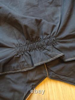 Leaders in Leather vintage 90's hand tooled Brown leather vest Sz Lg Unisex