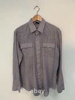Levis 1970s Western Shirt Size Large Made In USA