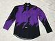 MO BETTA Western Shirt Purple Black Garth Brooks Rodeo Cowboy Vintage