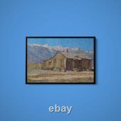Maynard Dixon Chong Louis Ranch, Reeler, California Paper or Canvas