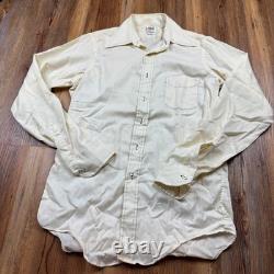 Men Vintage 70s Shirt Lot 8 Disco Collared Western Mod Long Sleeve Large READ