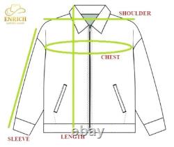 Men Western Cowboy Suede Fringe Jacket Beaded Native American Leather Jacket