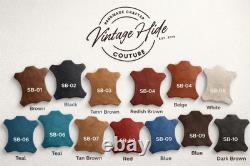 Men Western Cowboy Suede Fringe Jacket Native American Beaded Leather Coat