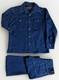 Men's Farah VTG 70s Dark Blue Large 44R 2 PC Polyester Western Suit 1970s Disco