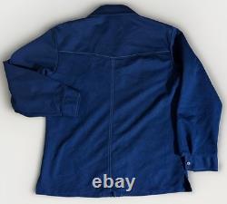 Men's Farah VTG 70s Dark Blue Large 44R 2 PC Polyester Western Suit 1970s Disco