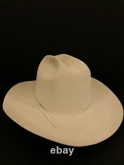 Men's Resistol 4X Cattleman Silverbelly Hat Cowboy Western Long Wide Brim 7 1/2