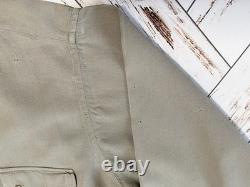 Mid 50's Men's XL Pendleton Western Gambler Wool Gabardine Flap Shirt Rockabilly