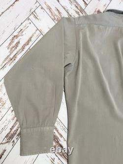 Mid 50's Men's XL Pendleton Western Gambler Wool Gabardine Flap Shirt Rockabilly