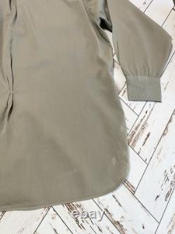 Mid 50's Men's XL Pendleton Western Gambler Wool Gabardine Flap Shirt Rockabilly