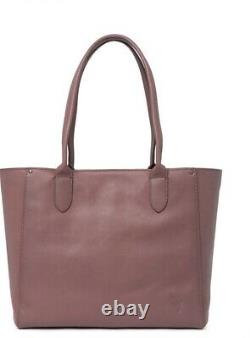 NEW Frye Olivia Large Leather Tote Shoulder Bag Handbag Amethyst MSRP $378
