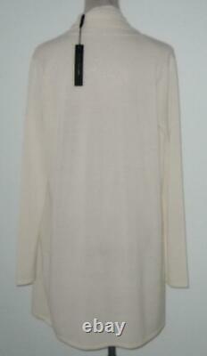 NWT Elie Tahari Cashmere Wool Blend ARDENIA Cardigan Sweater Women L MSRP$298