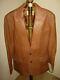 NWT Scully Leather Men's (40-L) ANTIQUE BROWN Western LAMBSKIN Blazer 501(MINT)
