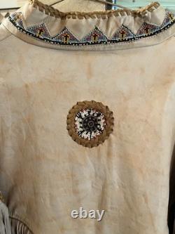 Native American Western Custom Leather Jacket xxl
