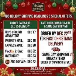 New XL Handmade Sandy Val Eagle Western Cowgirl Biker 1970s NOS Vtg Belt Buckle