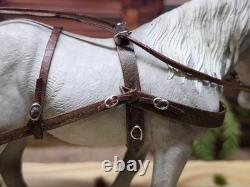 OOAK Handcrafted Covered Wagon Table Lamp Breyer Horse Rustic Cowboys Theme