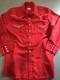 Original Vintage clothing, Western Red Metal Button men's shirt L/XL