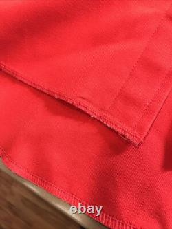 Original Vintage clothing, Western Red Metal Button men's shirt L/XL