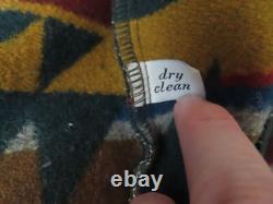 PENDLETON Native Jacket Wool 80s high grade Western Wear L Green Men's Vintage