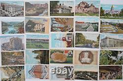 POSTCARD Lot 1000 HUGE Vintage Standard Size USA Views, RPPC, Holiday, Greetings