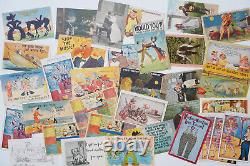 POSTCARD Lot 1000 HUGE Vintage Standard Size USA Views, RPPC, Holiday, Greetings