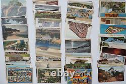 POSTCARD Lot 1000 HUGE Vintage Standard Size USA Views, RPPC, Holiday, Greetings