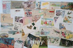 POSTCARD Lot 1000 HUGE Vintage Standard Size USA Views, RPPC, Holiday, Greetings