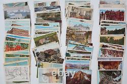 POSTCARD Lot 1000 HUGE Vintage Standard Size USA Views, RPPC, Holiday, Greetings