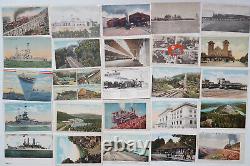 POSTCARD Lot 1000 HUGE Vintage Standard Size USA Views, RPPC, Holiday, Greetings