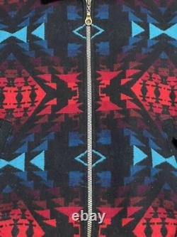 Pendleton High Grade Western Wear Aztec Print Jacket Size Large