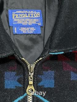 Pendleton High Grade Western Wear Aztec Print Jacket Size Large