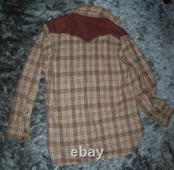 Pendleton High Grade Western Wear Vintage Wool Shirt Size Large