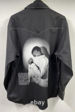 Pendleton Inoue Brothers x Nicholas Taylor JMB Western Button Up Black Shirt L