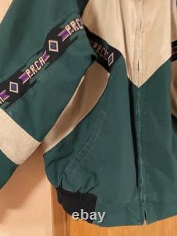 Pro Rodeo PRCA L Jacket USA Navajo Aztec Western Cowboy Bronc David James Bomber