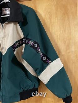 Pro Rodeo PRCA L Jacket USA Navajo Aztec Western Cowboy Bronc David James Bomber